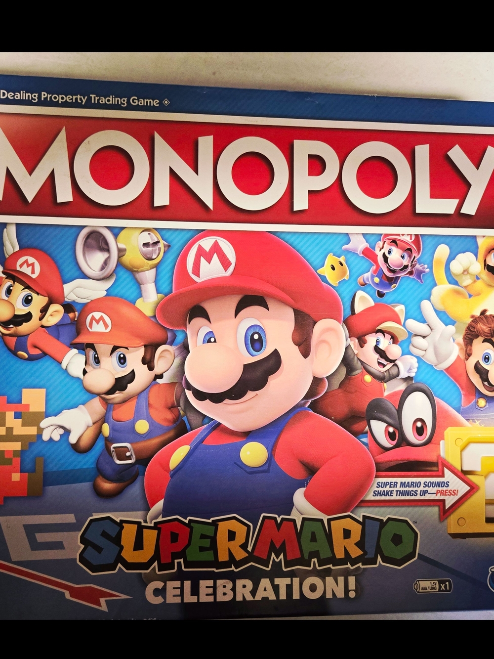 Super Mario Celebration Monopoly Board Game!
